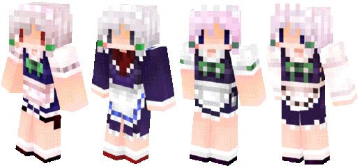 Minecraft スキン配布ページ 東方紅魔郷