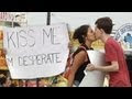 El chico que desesperadamente consiguió el beso de cientos de mujeres -Increíble-