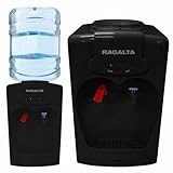 Ragalta RWC-120 Black Countertop Thermo Electric Water Cooler with Hot and Cold Dispenser