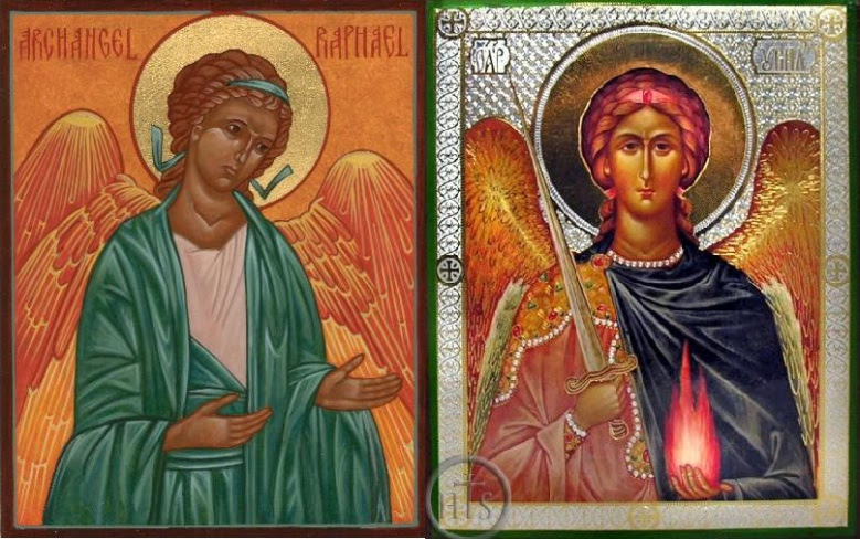 ARCHANGELS RAPHAEL AND URIEL
