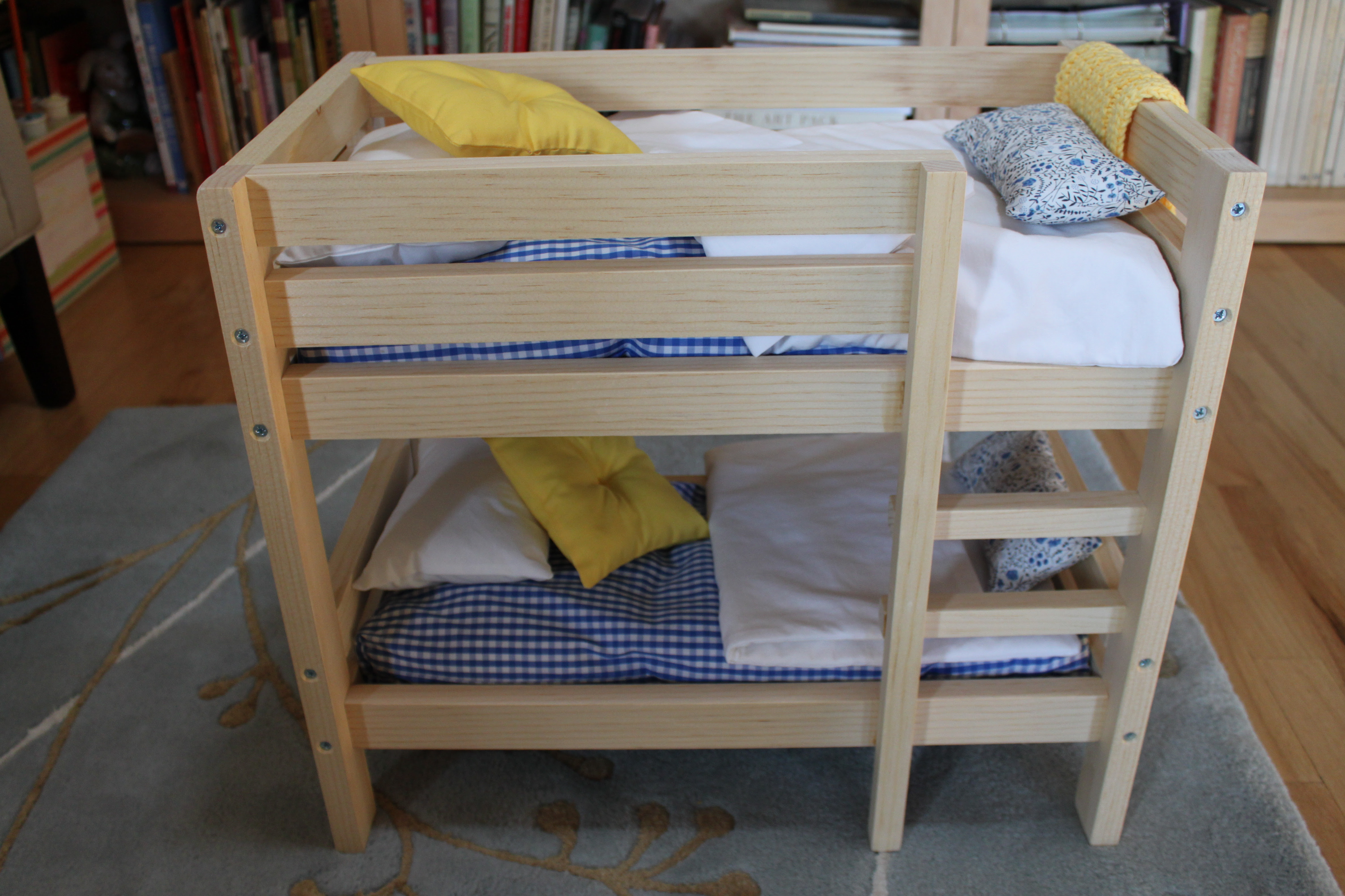 18 Doll Triple Bunk Bed Plans Wooden PDF wood drilling jig 