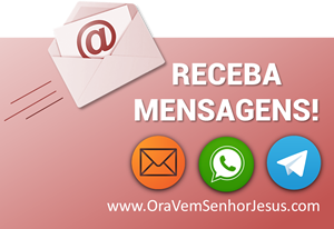 Receba mensagens no seu e-mail ou celular
