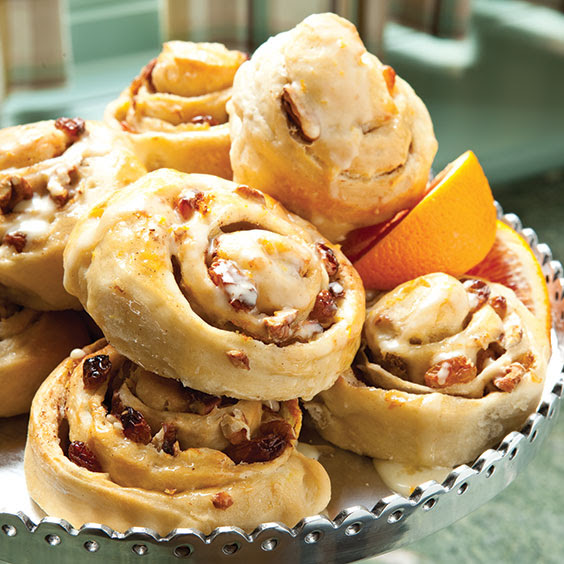 Gooey Sunshine Rolls - Paula Deen Magazine