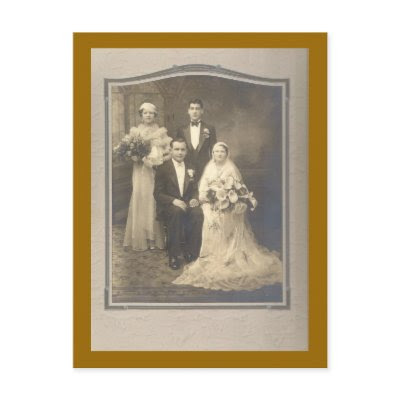 The Wedding Party Postcards