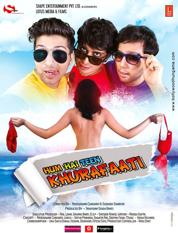 Hum Hai Teen Khurafaati First Look Poster