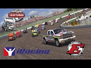 Panas iRacing World of Outlaws Sprint Car racing from Eldora, paling heboh!