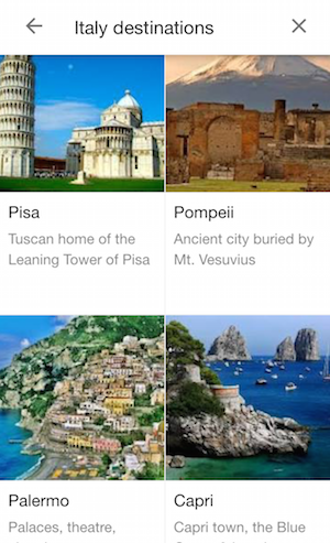 italy travel