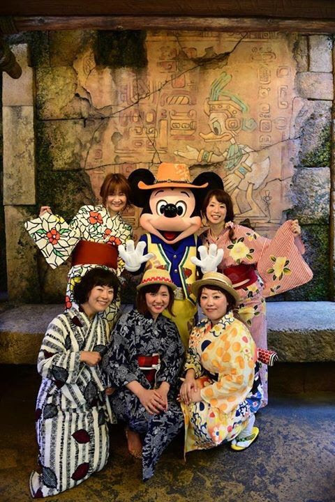 浴衣でディズニー 着物の楽しさ案内人きょうこのゆるっと着物日誌