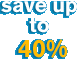 save up to 40%