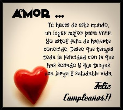 Feliz frases de amor