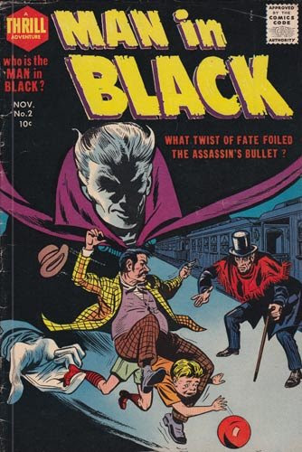 Comics - Man In Black #2 Comic Book (Nov 1957) Very Good +