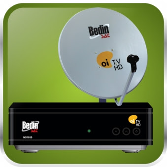 Kit Completo Oi TV HD Livre Bedin Sat