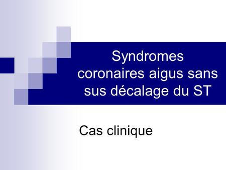Infection spermatique