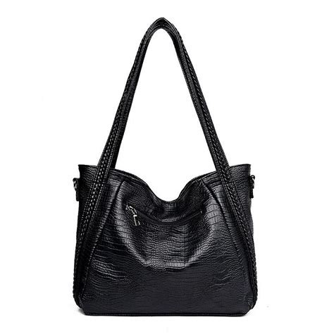 archetypal leather croc bag crossbody bag women