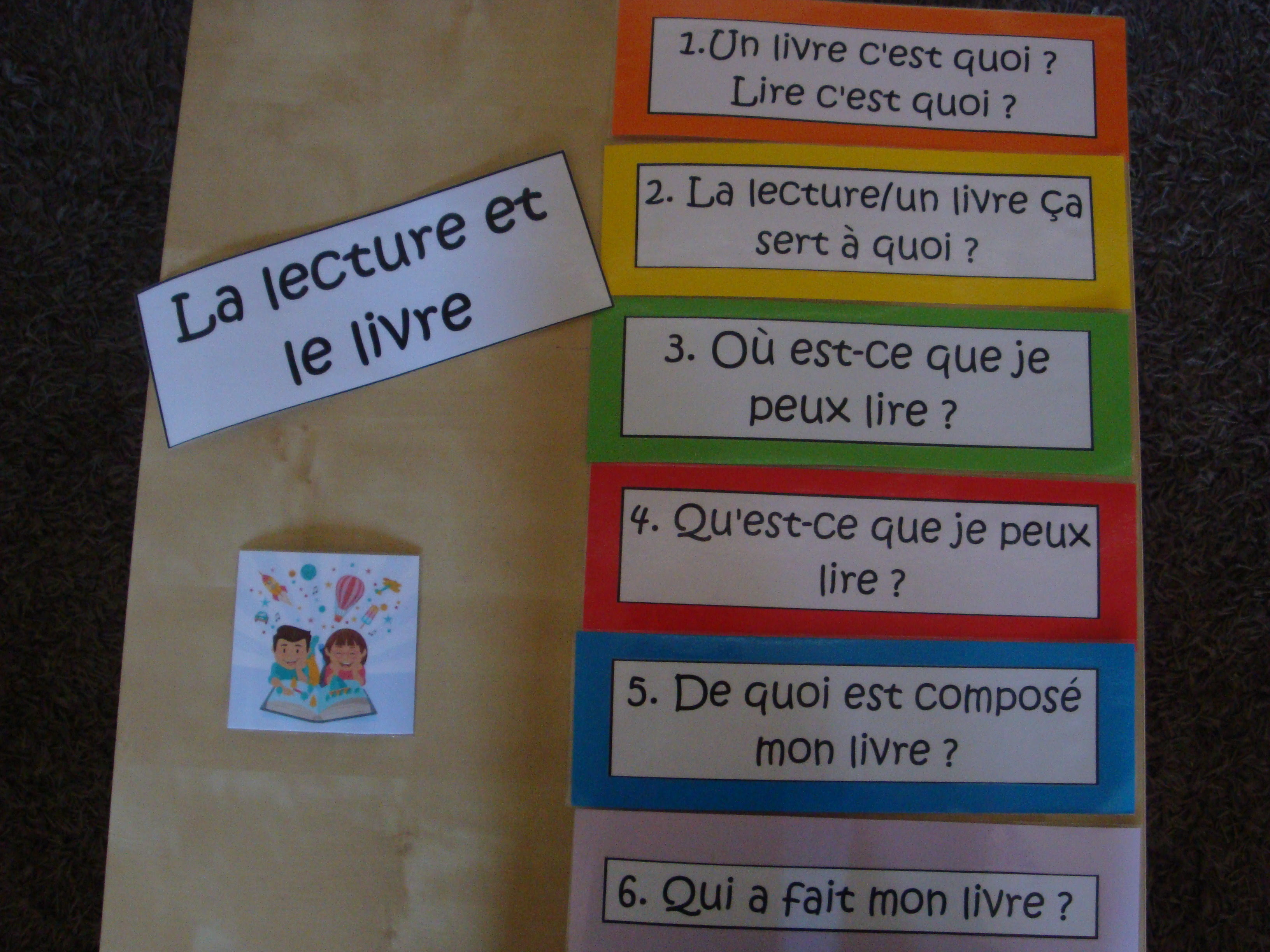 Projet Pour La Rentree La Lecture Et Le Livre Leptitcoindemilie