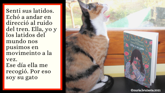 Ella y su gato. Naruki Nagakawa