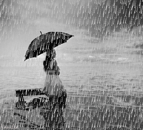 Gifs Animes Sous La Pluie