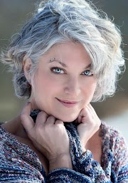 Inspirasi Terkini Cheveux Gris Boucles, Cardigan Rajut