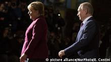 Deutchland Russland Angela und Vladimir Putin