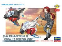 Hasegawa F-4 PHANTOM II "302SQ F-4 final year 2019" EGGPLANE SERIES (60516) English Color Guide & Paint Conversion Chart - i0