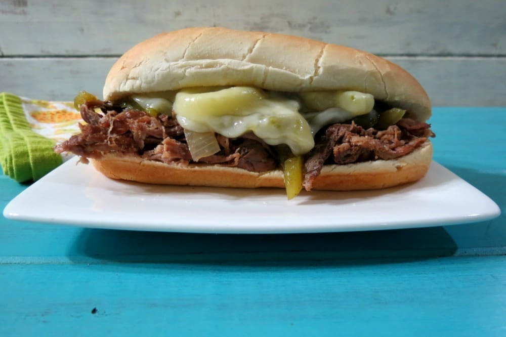 Lightened Up Philly Cheese Steak (Crock-Pot) / Giveaway