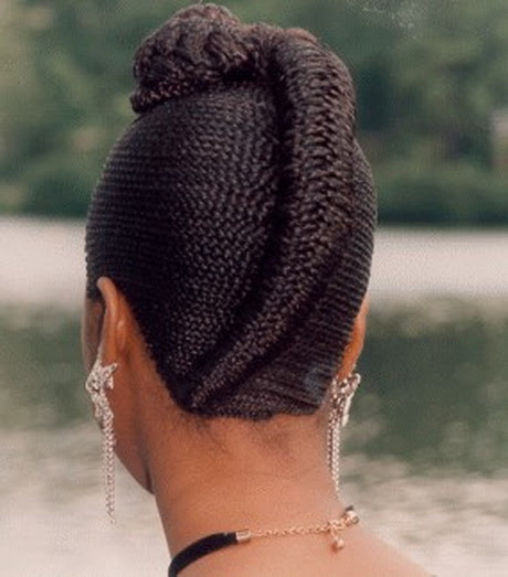 African cornrow styles
