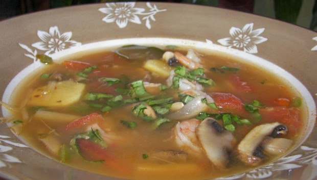 نتيجة بحث الصور عن ‪Lemon shrimp soup‬‏