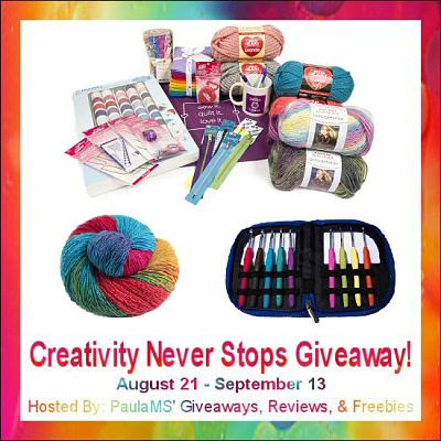 Enter by 9/13 to win 1 of 2 Great Prize Packages in the Creativity Never Stops #Giveaway