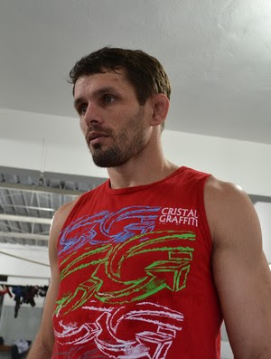 Rodrigo Damm, lutador do UFC (Foto: Richard Pinheiro/Globoesporte.com)