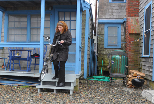 Brompton Rain Riding