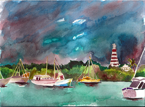 A view of the lighthouse