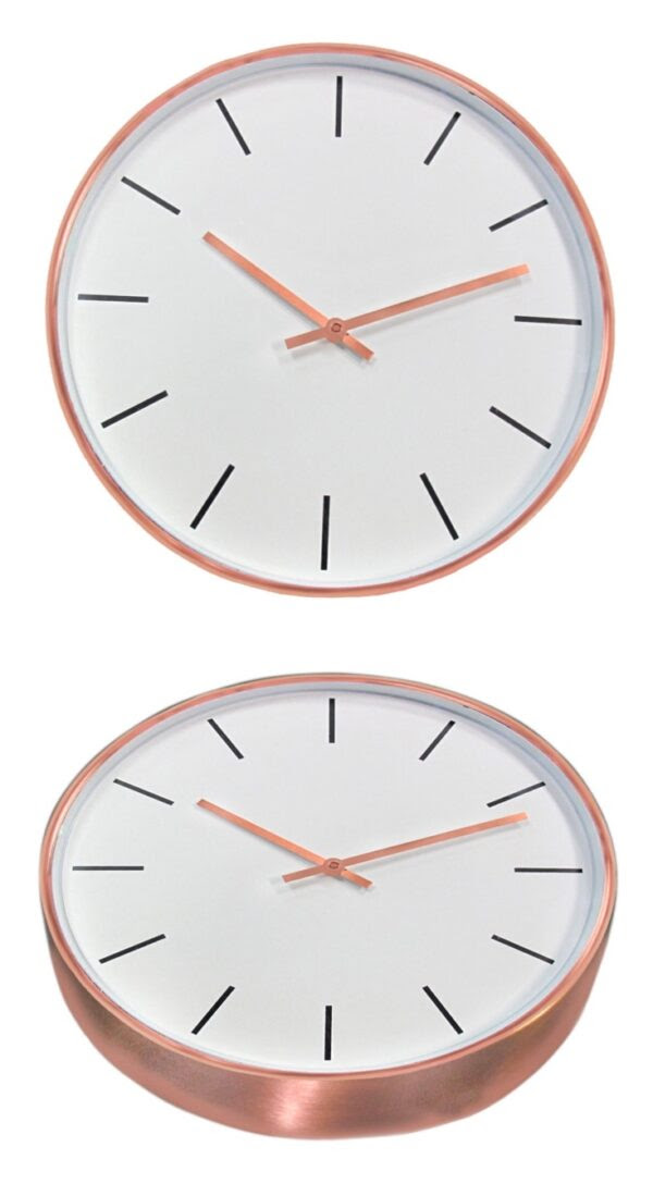 30 Large Wall Clocks That Don T Compromise On Style Minimalist minimal wall clock 12 inch leather wood wall clock decor for living room lwxf.