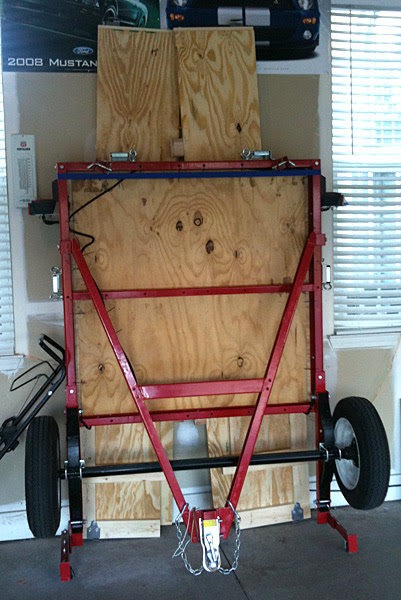 Haul Master Folding Trailer Pics : 870 lb. Capacity 40 in ...