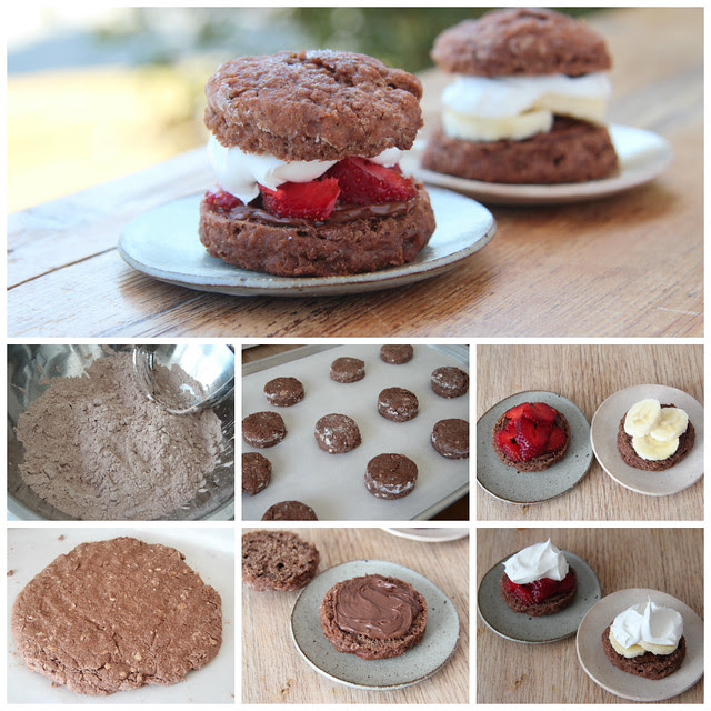 ChocolateShortcakeCollage
