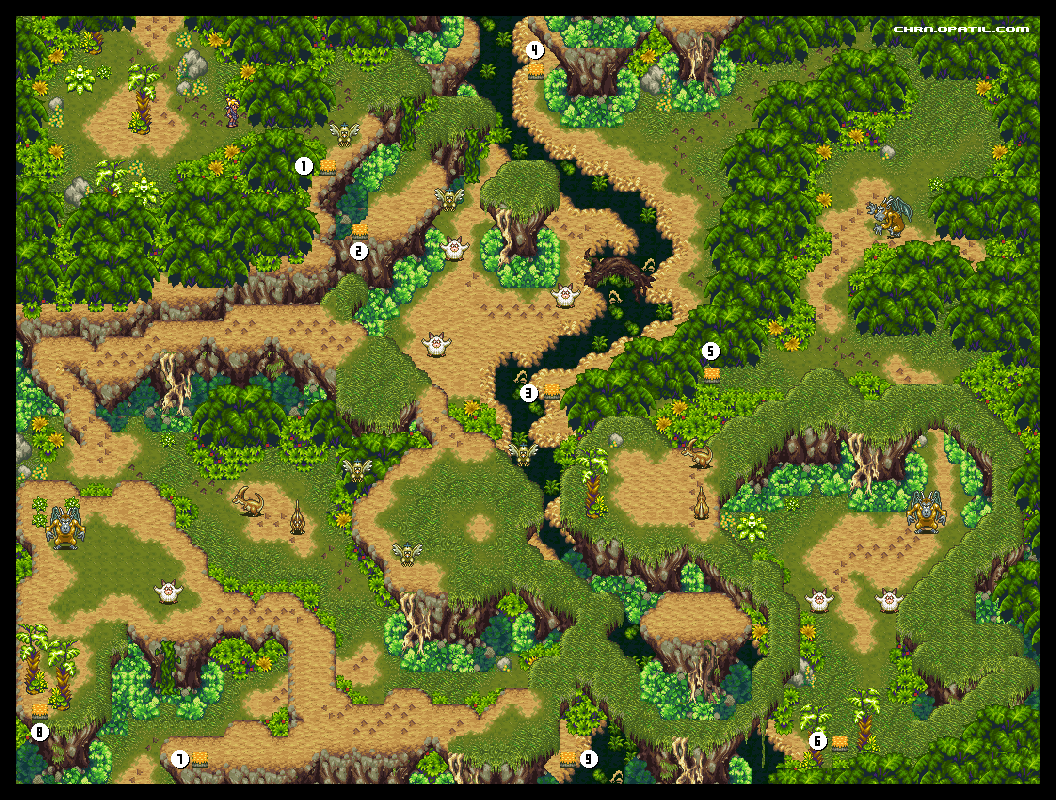 シナリオ攻略 足跡 追跡 クロノ トリガー 攻略 Chrono Trigger 攻略 ゲーム攻略メモ