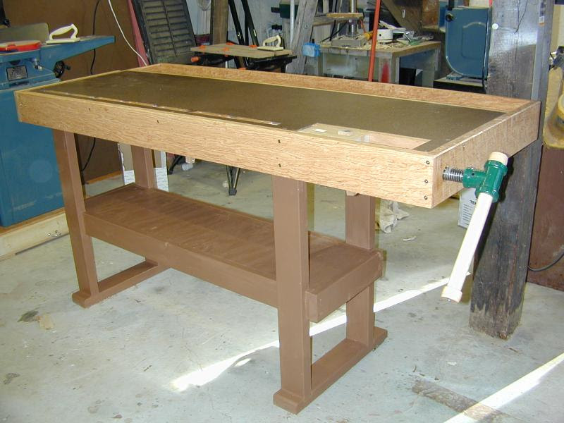 Wooden New Yankee Workshop Workbench PDF Plans