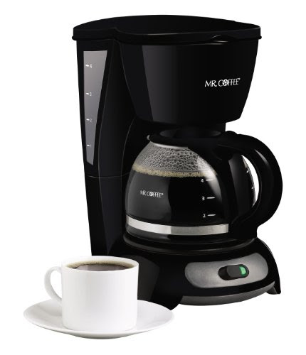 Mr. Coffee TF5 4Cup Switch Coffeemaker, Black  Best Coffee Maker