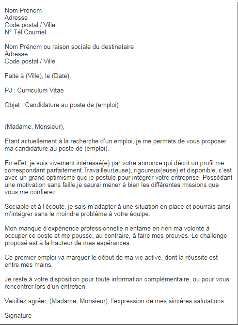 Quatre Lettres De Motivation Qui Te Demarqueront Des Autres Candidats