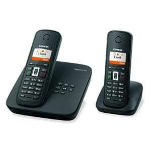 Siemens Gigaset C385 Digital Cordless Phone with Digital Answering Machine, Color Display