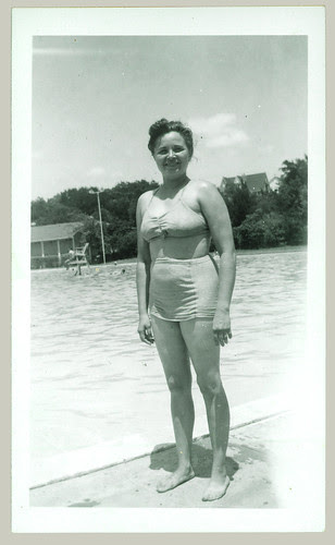 At the pool