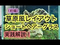 ショート ヘアー グラス レイアウト 287257