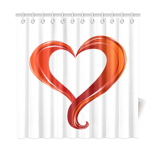 heart shaped shower head