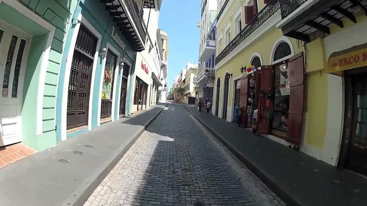 Un paseo por el Viejo San Juan, Puerto Rico - YouTube