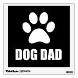Dog Dad Paw Wall Sticker