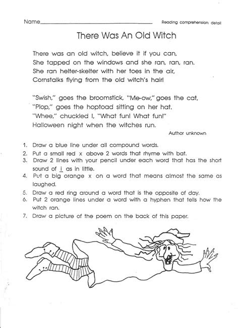  4th grade worksheets reading comprehension k5 worksheets