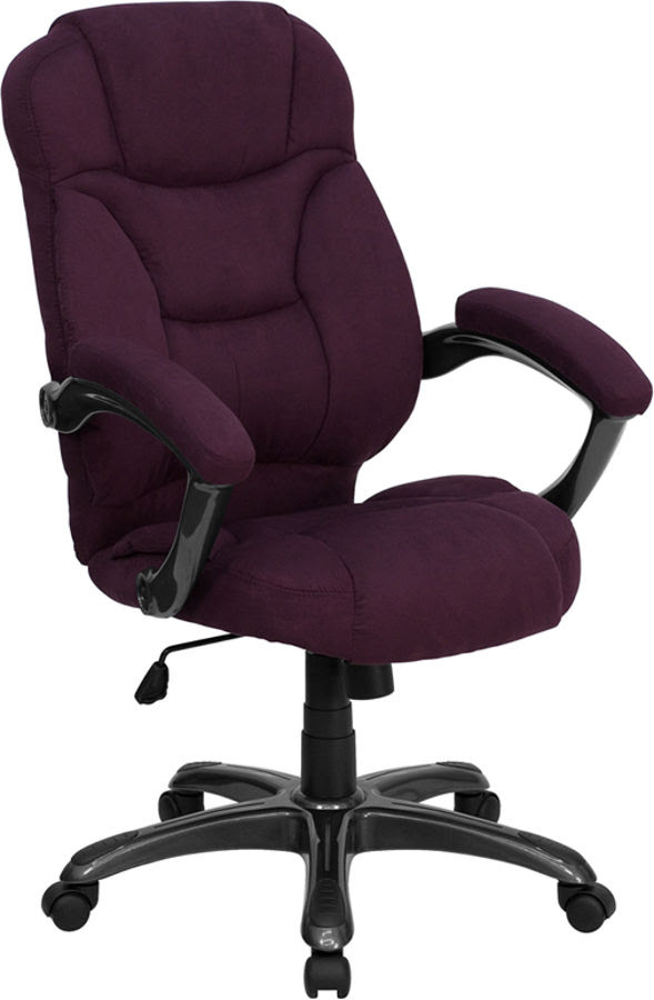 purple desk chair wayfair