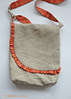Ruffled Messenger Bag
