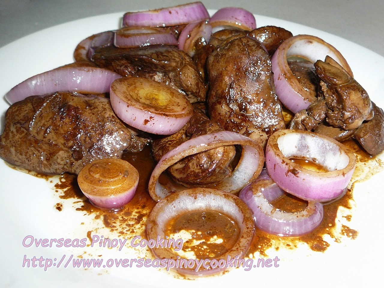 Chicken Liver Bistek