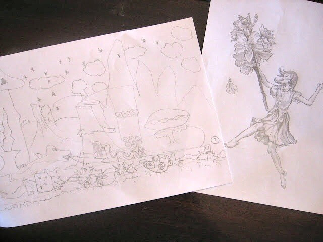morning sketches