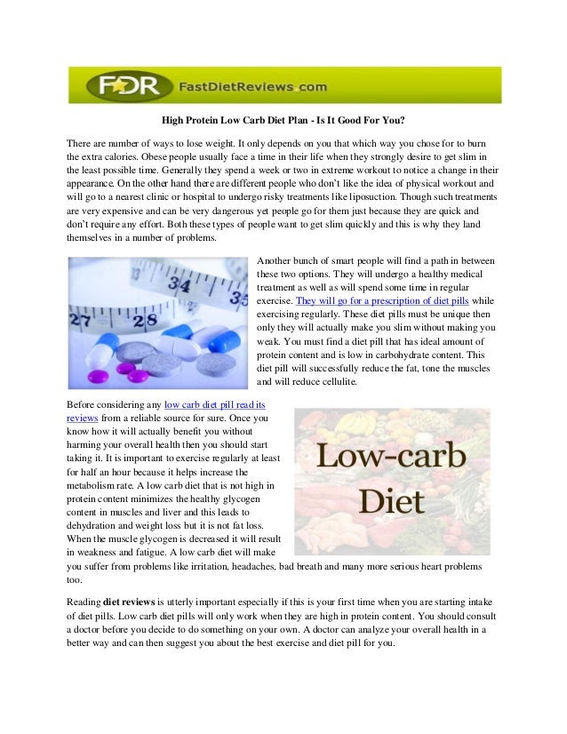 high protein diet good for losing weight